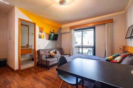 Studio de kitnet/studio para alugar com 1 quarto, 23m² em Jardins, São Paulo