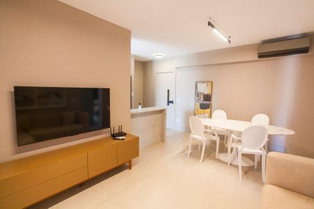 Sala de apartamento para alugar com 2 quartos, 80m² em Centro, Uberlândia