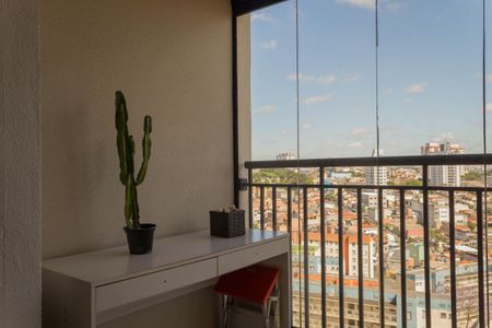 Varanda de apartamento à venda com 1 quarto, 55m² em Jardim Olavo Bilac, São Bernardo do Campo