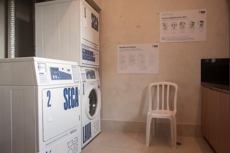Studio para alugar com 21m², 1 quarto e sem vagaÁrea comum - Lavanderia