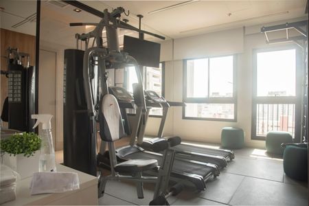 Studio para alugar com 21m², 1 quarto e sem vagaÁrea comum - Academia