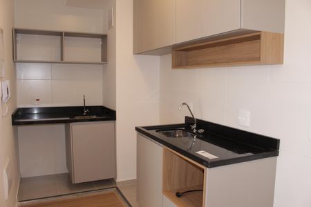 Sala/Cozinha de apartamento para alugar com 2 quartos, 39m² em Campos Elíseos, São Paulo