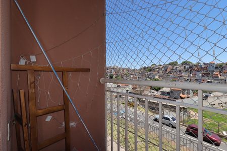 Varanda da Sala de Estar de apartamento para alugar com 2 quartos, 54m² em Jardim do Estádio, Santo André