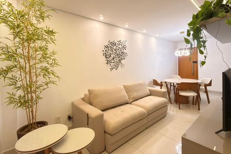 Sala de apartamento para alugar com 2 quartos, 62m² em Cinquentenario, Belo Horizonte