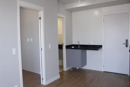 Sala/Cozinha de apartamento para alugar com 1 quarto, 45m² em Campos Elíseos, São Paulo