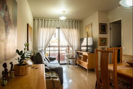 Sala de apartamento à venda com 3 quartos, 75m² em Chácara Inglesa, São Paulo