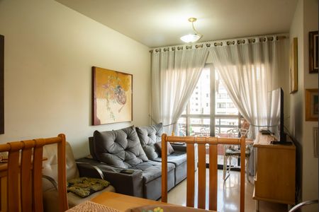 Sala de apartamento à venda com 3 quartos, 75m² em Chácara Inglesa, São Paulo