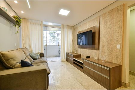 Sala de Estar de apartamento à venda com 2 quartos, 79m² em Sagrada Família, Belo Horizonte