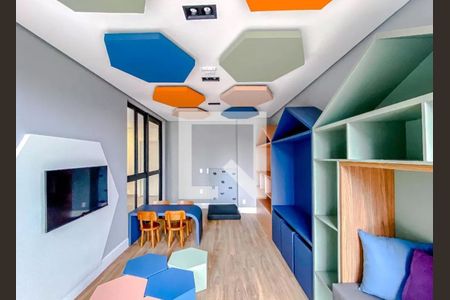 Apartamento para alugar com 35m², 2 quartos e sem vaga Apartamento para alugar com 35m², 2 quartos e sem vagaÁrea comum - Brinquedoteca