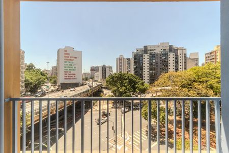 Varanda Studio de kitnet/studio para alugar com 1 quarto, 33m² em República, São Paulo