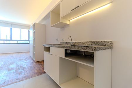 Studio para alugar com 33m², 1 quarto e sem vagaCozinha