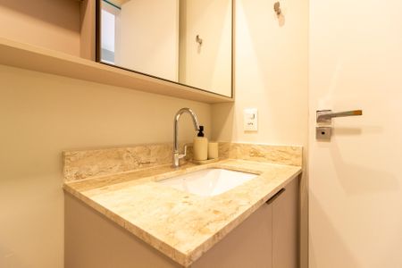 Studio para alugar com 33m², 1 quarto e sem vagaBanheiro