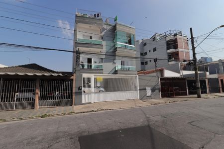 Fachada de apartamento à venda com 2 quartos, 50m² em Jardim Ocara, Santo André