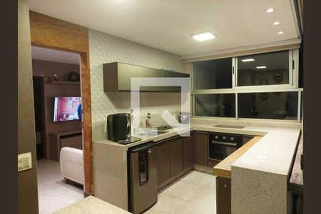 Cozinha de apartamento à venda com 3 quartos, 139m² em Ouro Preto, Belo Horizonte