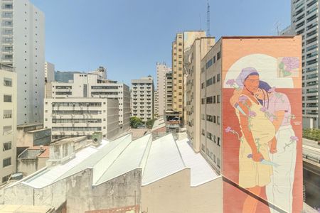 Vista de apartamento para alugar com 1 quarto, 46m² em República, São Paulo