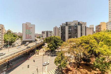 Vista Varanda de kitnet/studio para alugar com 1 quarto, 33m² em República, São Paulo