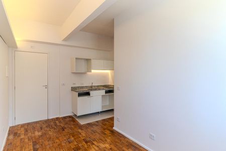 Sala de apartamento para alugar com 1 quarto, 27m² em República, São Paulo