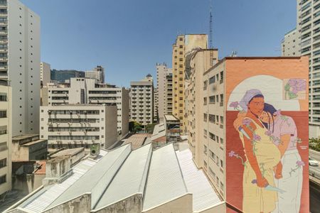 Vista de apartamento para alugar com 1 quarto, 46m² em República, São Paulo
