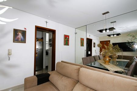 Sala de apartamento para alugar com 3 quartos, 59m² em Nova Granada, Belo Horizonte