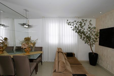 Sala de apartamento para alugar com 3 quartos, 59m² em Nova Granada, Belo Horizonte