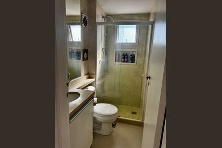 Banheiro de apartamento para alugar com 2 quartos, 50m² em Campinho, Rio de Janeiro