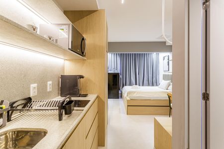 Studio à venda com 25m², 1 quarto e sem vagaStudio