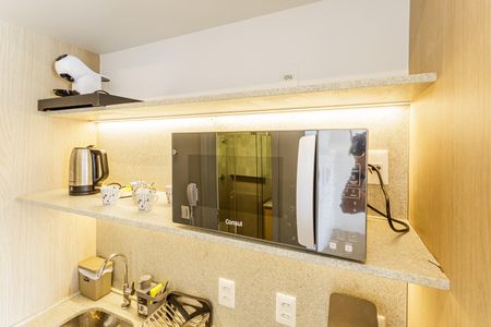 Studio à venda com 25m², 1 quarto e sem vagaCozinha