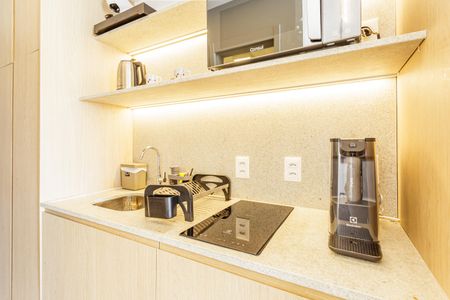 Studio à venda com 25m², 1 quarto e sem vagaCozinha