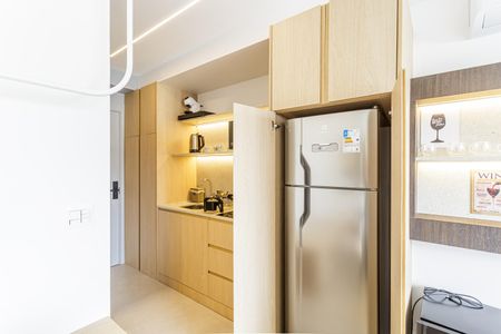 Studio à venda com 25m², 1 quarto e sem vagaCozinha