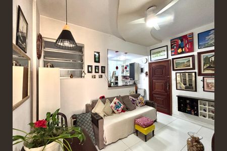 Sala de apartamento à venda com 1 quarto, 36m² em Botafogo, Rio de Janeiro