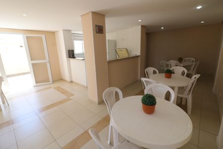 Apartamento à venda com 64m², 2 quartos e 1 vagaÁrea comum - Salão de festas