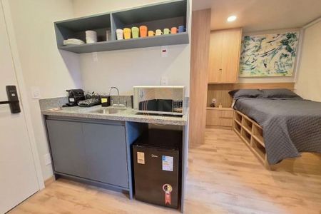Apartamento à venda com 25m², 1 quarto e 1 vaga