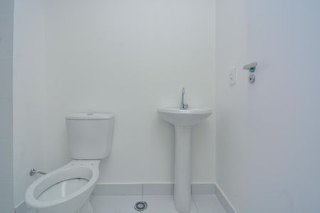 Apartamento para alugar com 26m², 1 quarto e sem vagaBanheiro da Suíte