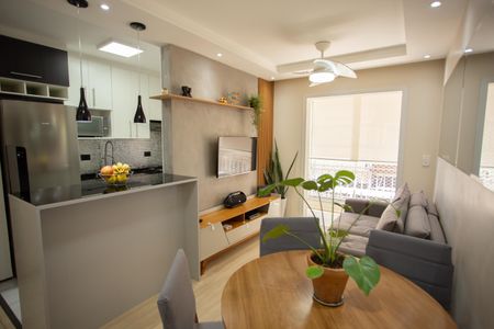 SALA de apartamento à venda com 2 quartos, 49m² em Vila Amalia (zona Norte), São Paulo