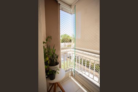 VARANDA DA SALA de apartamento à venda com 2 quartos, 49m² em Vila Amalia (zona Norte), São Paulo