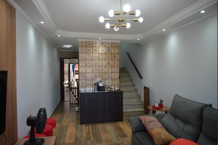 Sala de casa à venda com 3 quartos, 133m² em Jardim Santo Antônio, Santo André