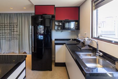 Apartamento para alugar com 90m², 1 quarto e 1 vaga Apartamento para alugar com 90m², 1 quarto e 1 vagaCozinha Americana