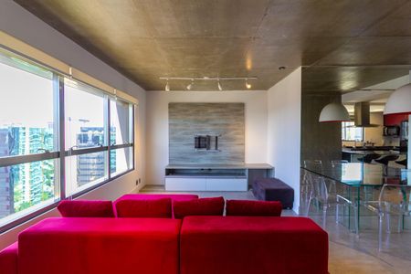 Apartamento para alugar com 90m², 1 quarto e 1 vaga Apartamento para alugar com 90m², 1 quarto e 1 vagaSala de Estar