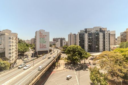 Vista de kitnet/studio para alugar com 1 quarto, 27m² em República, São Paulo