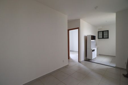 Sala de apartamento para alugar com 2 quartos, 42m² em Condomínio Reserva das Iris, Ribeirão Preto