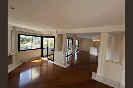Sala de apartamento para alugar com 3 quartos, 440m² em Brooklin, São Paulo