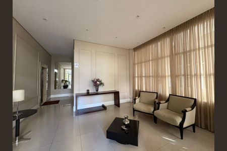 Apartamento à venda com 86m², 3 quartos e 2 vagasHall social