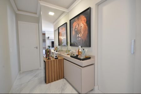 Apartamento à venda com 47m², 2 quartos e 1 vagaHall