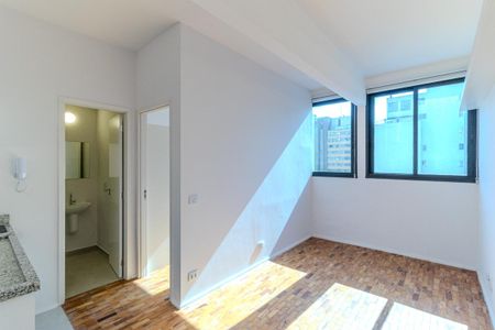 Sala de apartamento para alugar com 1 quarto, 27m² em República, São Paulo