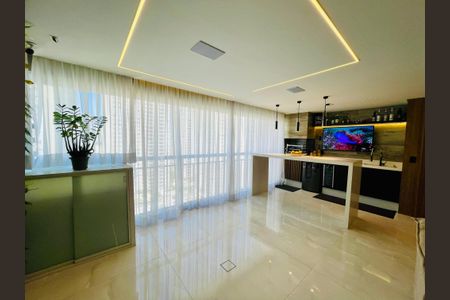 Apartamento para alugar com 154m², 3 quartos e 3 vagas Apartamento para alugar com 154m², 3 quartos e 3 vagasVaranda da Sala de Jantar