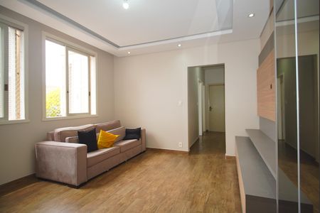 Sala de apartamento à venda com 2 quartos, 83m² em Petrópolis, Porto Alegre