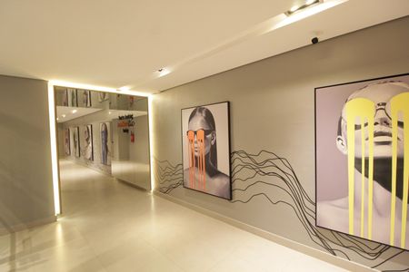 Apartamento para alugar com 90m², 3 quartos e 2 vagasHall social