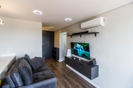 Sala  de apartamento à venda com 2 quartos, 57m² em Vila Sao Luiz (valparaizo), Santana de Parnaíba