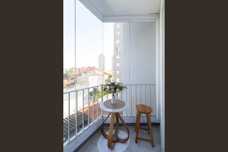 Varanda Sala de apartamento à venda com 2 quartos, 62m² em Vila Granada, São Paulo