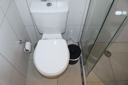 Banheiro de kitnet/studio à venda com 1 quarto, 21m² em Centro Histórico de São Paulo, São Paulo